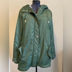 Green Forever 21 coat